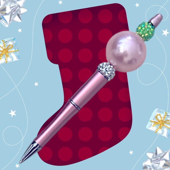 Handcrafted Beaded Ink Pen - Picture 5 of 14